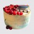 Классический торт с ягодами для гаишника №112058