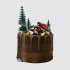 Шоколадный торт с Джипом в лесу №112131
