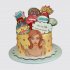 Торт на День Рождения уже 30 с надписями №112375
