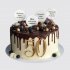 Торт на годовщину 50 лет тестю со сладостями №112415