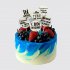 Торт на День Рождения с ягодами любимому мужчине №112425
