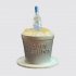 Торт на День Рождения водка в ведре со льдом №112457