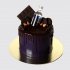 Шоколадный торт с водкой и орешками №112466