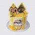 Торт на годовщину 60 лет пчеловоду с сотами №112594