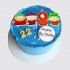 Торт на День Рождения 22 года племяннику с героями мультфильма №112620