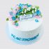 Торт на День Рождения невестке с полевыми цветами №112646