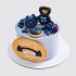 Торт на День Рождения 25 лет мужчине фитнес тренеру с ягодами и пряниками №112690