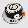 Торт в стиле SCP на День Рождения мальчику 10 лет №112916