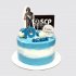 Торт в стиле SCP на День Рождения мальчику 10 лет №112916