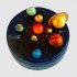 Торт в виде солнечной системы с планетами №113103