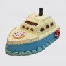 Торт в форме кораблика мальчику на 3 года №113125