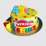 Торт на День Рождения 2 года Плей До №113240