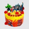 Торт Супергерои мальчику на День Рождения 6 лет №113307