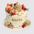 Детский торт девочке с зайкой и ягодами №113343