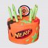 Торт Нёрф на День Рождения со свечками №113371