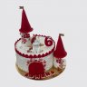 Торт в форме сказочного замка №113570