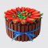 Торт Кит Кат и Ммдемс с ягодами №113708