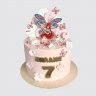 Торт девочке на День Рождения с принцессами Винкс №113776