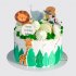 Торт на День Рождения ребенку с животными №114124