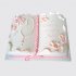 Торт в виде книги с цветами на крещение девочки №114237