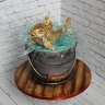 Торт Золотая рыбка №116550