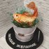 Торт Золотая рыбка №116555