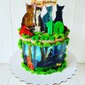 Торт Коты Воители №116742
