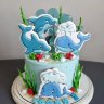 Торт с дельфином №118214