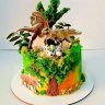 Торт с динозаврами №118341