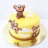 Торт с обезьянками №118721