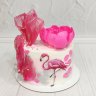 Торт с фламинго №118822