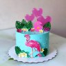 Торт с фламинго №118823