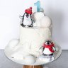 Торт с пингвинами №121316