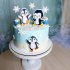 Торт с пингвинами №121321