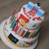 Торт на День Рождение школы №122301