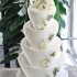 Свадебный торт с мастикой №126469