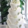 Свадебный торт с мастикой №126468