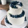 Свадебный торт без мастики №126477