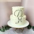 Свадебный торт без мастики №126480