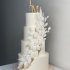 Свадебный торт без мастики №126482