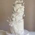 Свадебный торт без мастики №126486