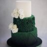 Свадебный торт без мастики №126490
