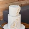 Свадебный торт велюровый №126498
