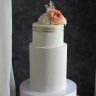 Свадебный торт велюровый №126501