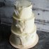 Свадебный торт велюровый №126505
