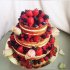 Голый свадебный торт №126517
