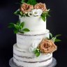Голый свадебный торт №126517
