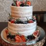 Голый свадебный торт №126520