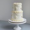 Свадебный торт со сливками №126534