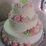 Свадебный торт со сливками №126542